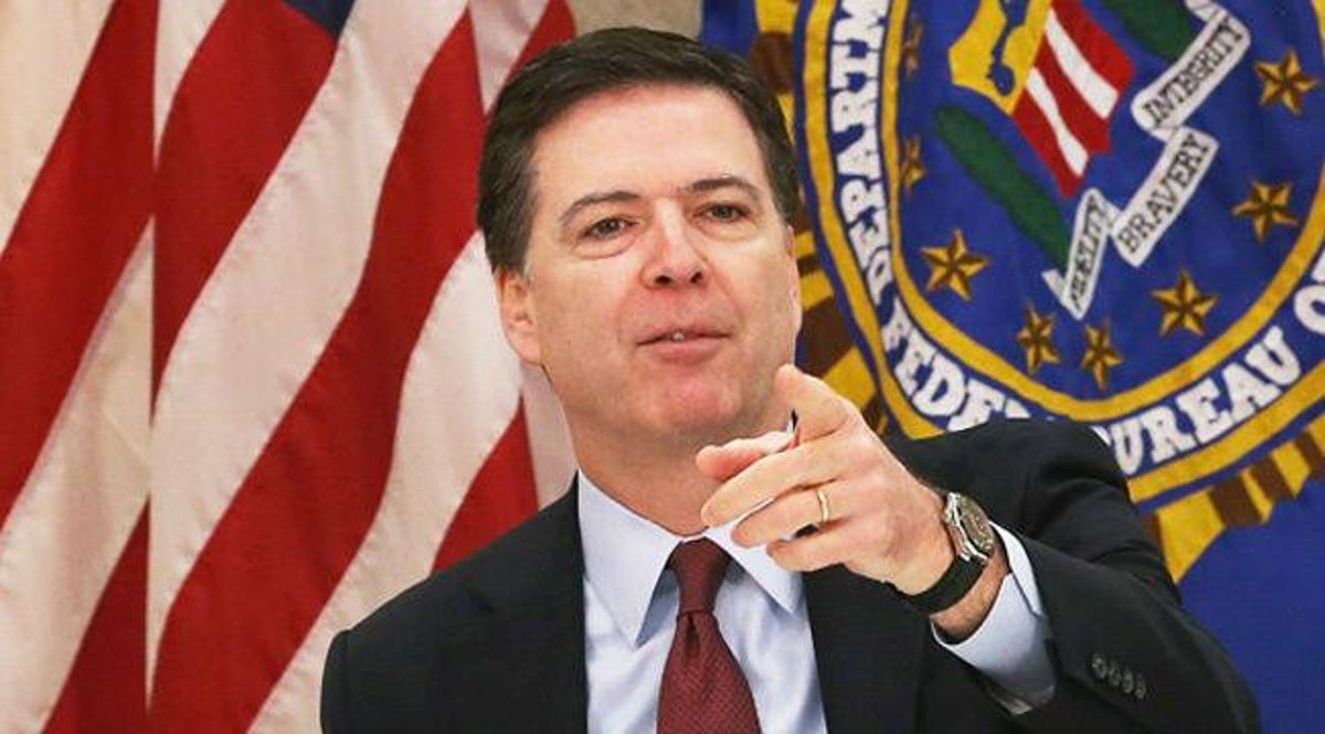 James Comey Found Out Trump Had Fired Him From Tvs Playing As He Spoke To Fbi During La Trip The Independent The Independent