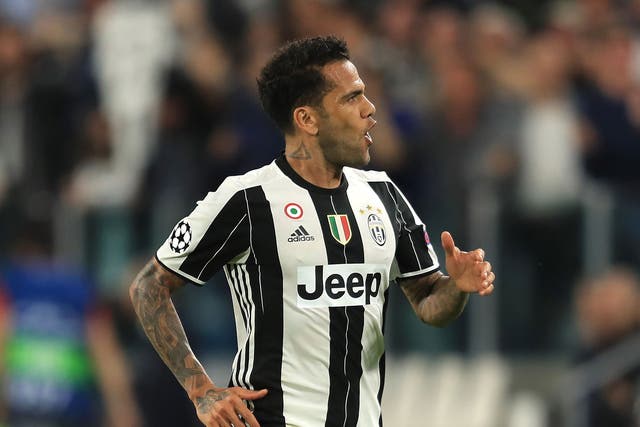 Dani Alves joined Juventus last summer on a two-year contract
