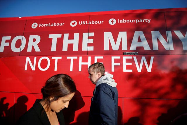 The Labour Party officially launched its campaign yesterday