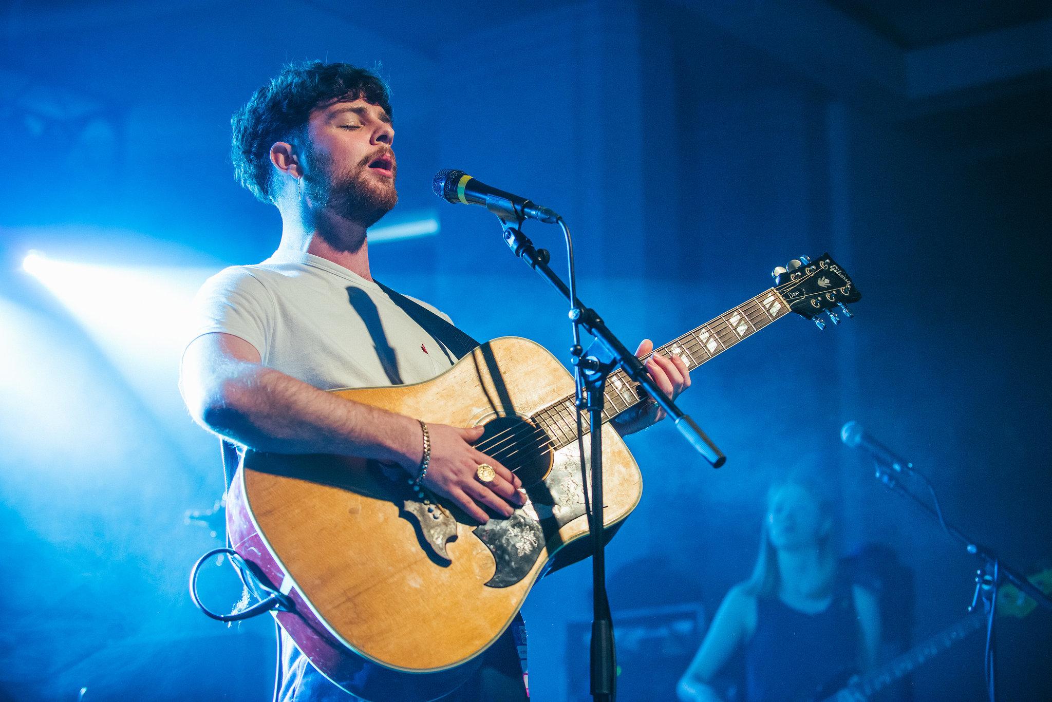 Tom Grennan performs on The Independent stage at Live at Leeds