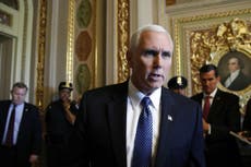 Mike Pence says Trump 'made the right decision' on Comey