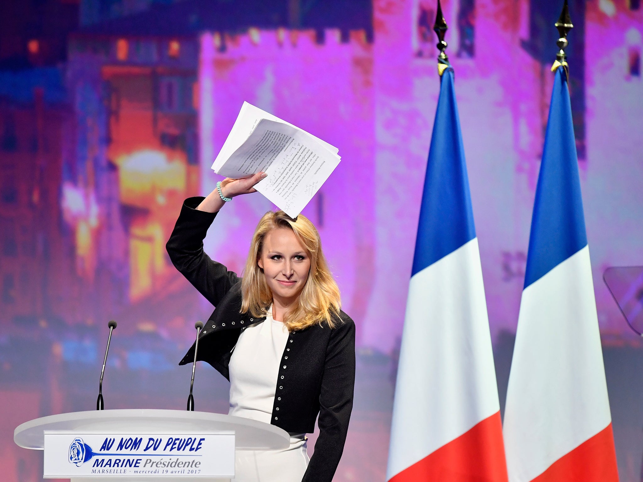 Marion Marechal Le Pen said she would not seek reelection in the June local election citing personal and political reasons