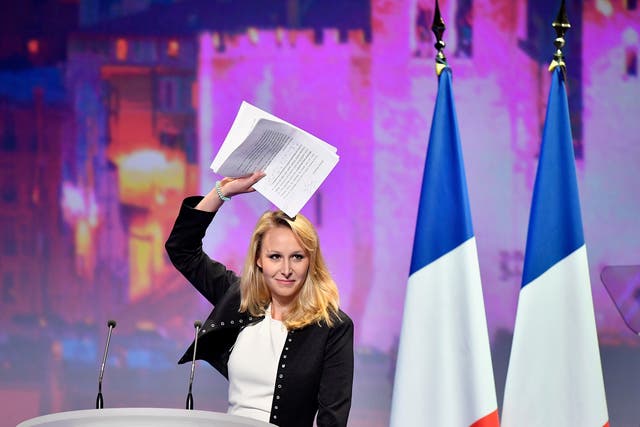 Marion Marechal Le Pen said she would not seek reelection in the June local election citing personal and political reasons