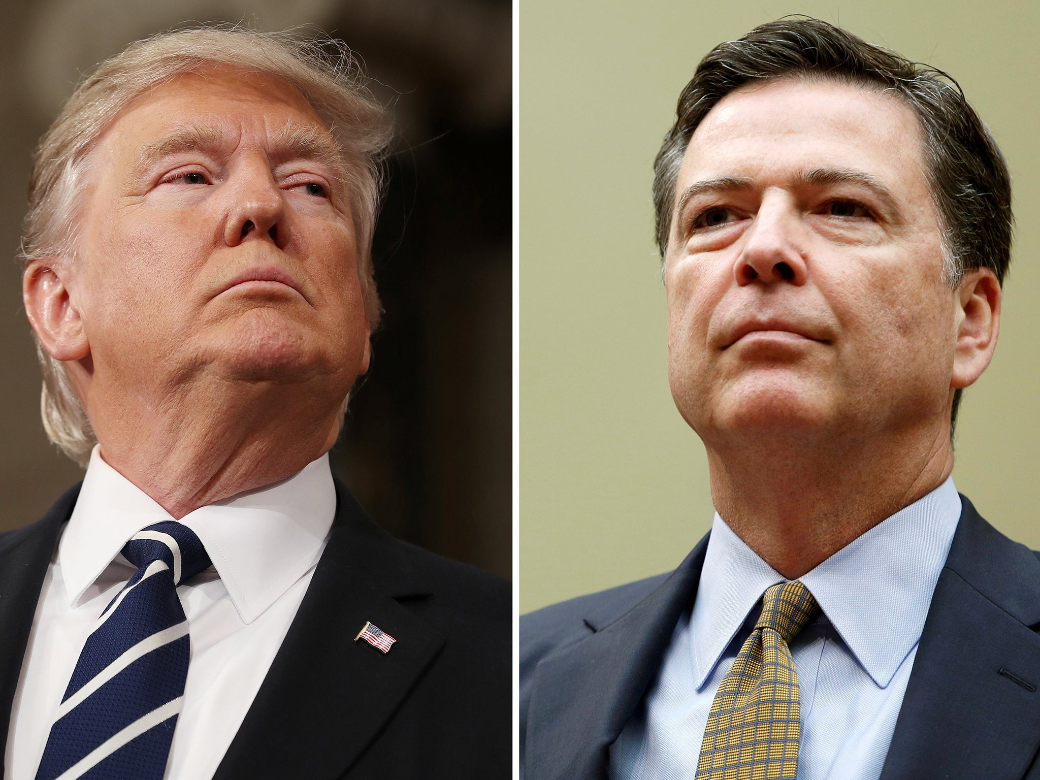 President Trump fired James Comey, FBI director over his conduct over the Clinton emails