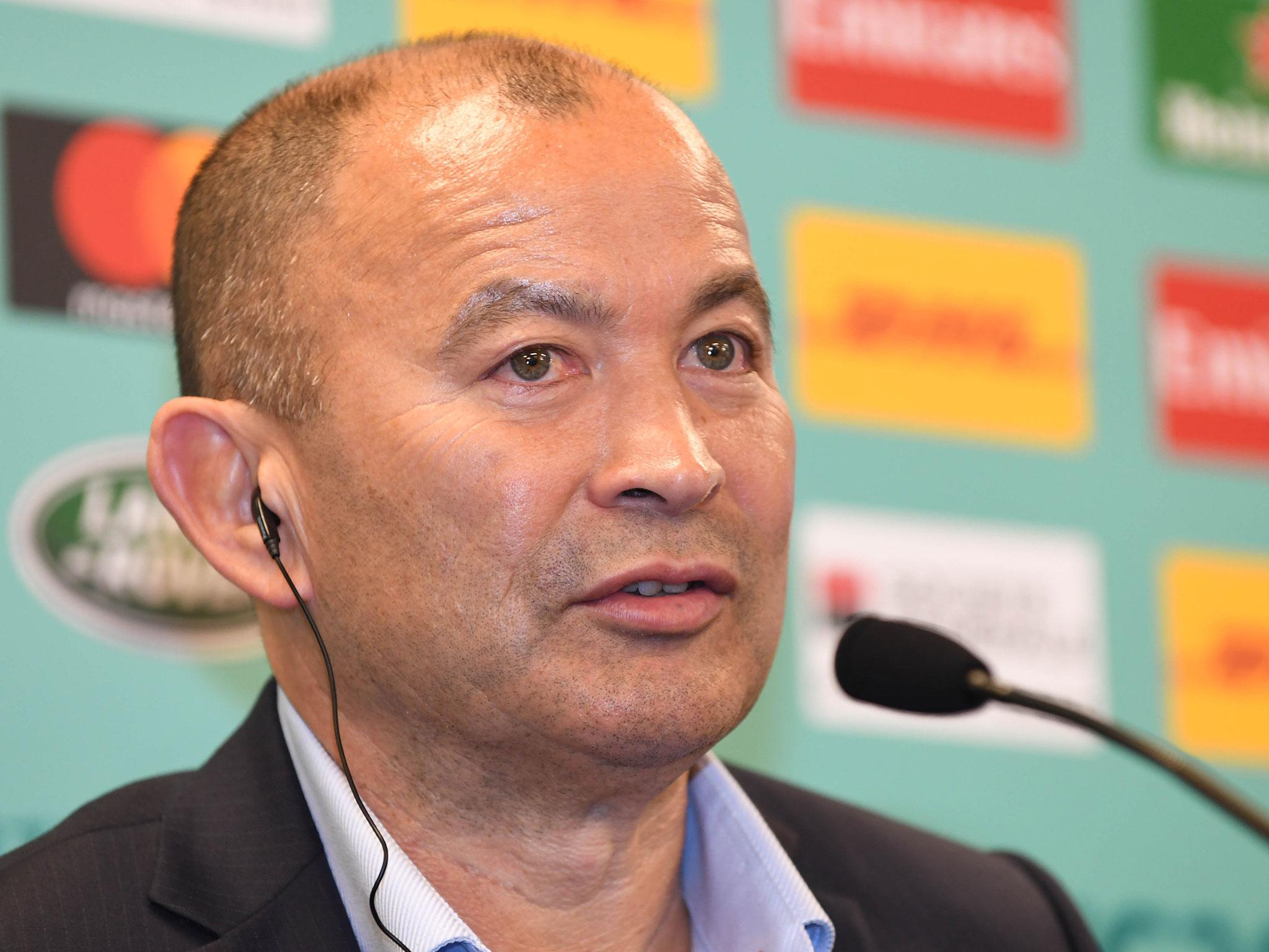 Eddie Jones is in bullish mood despite the tough draw