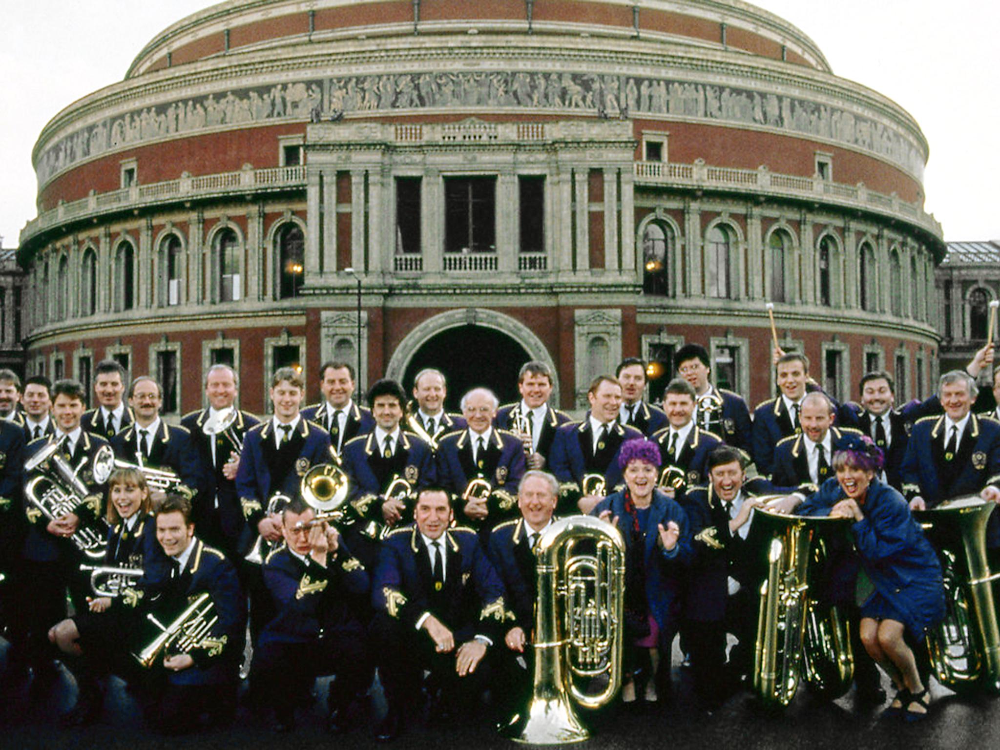 The Royal Albert Hall showcased the 1996 film 'Brassed Off'