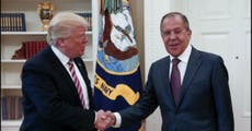 Donald Trump meets Russian foreign secretary day after sacking Comey