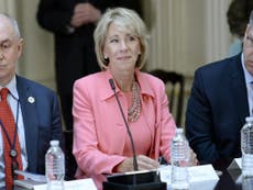 Betsy DeVos booed during speech at historically black university