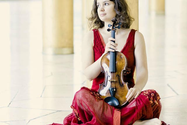 Rewriting history: the violinist’s latest show spans four centuries