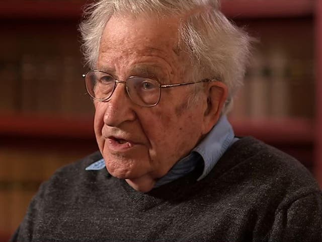 Noam Chomsky told BBC Newsnight Labour had to demonstrate to the electorate it does represent their interests