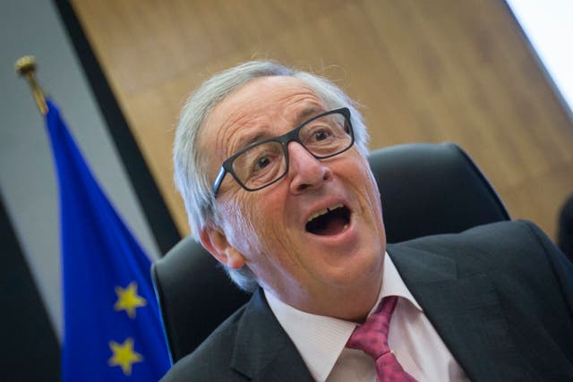 Jean Claude Juncker has been sceptical about Britain's position in the Brexit negotiations