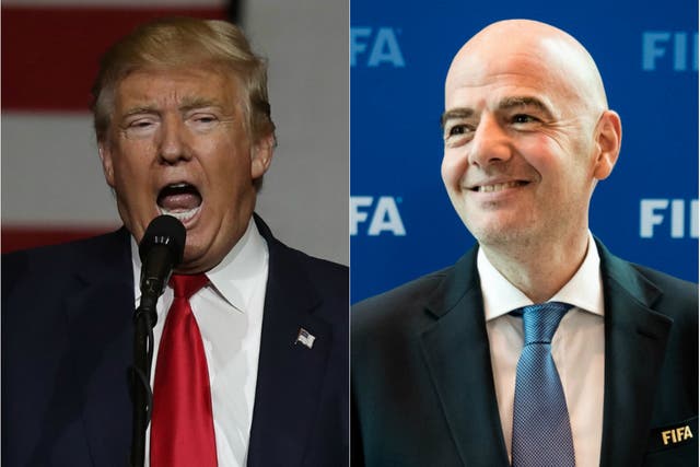 Infantino borrowed some choice words from Trump's vocabulary at Fifa's congress