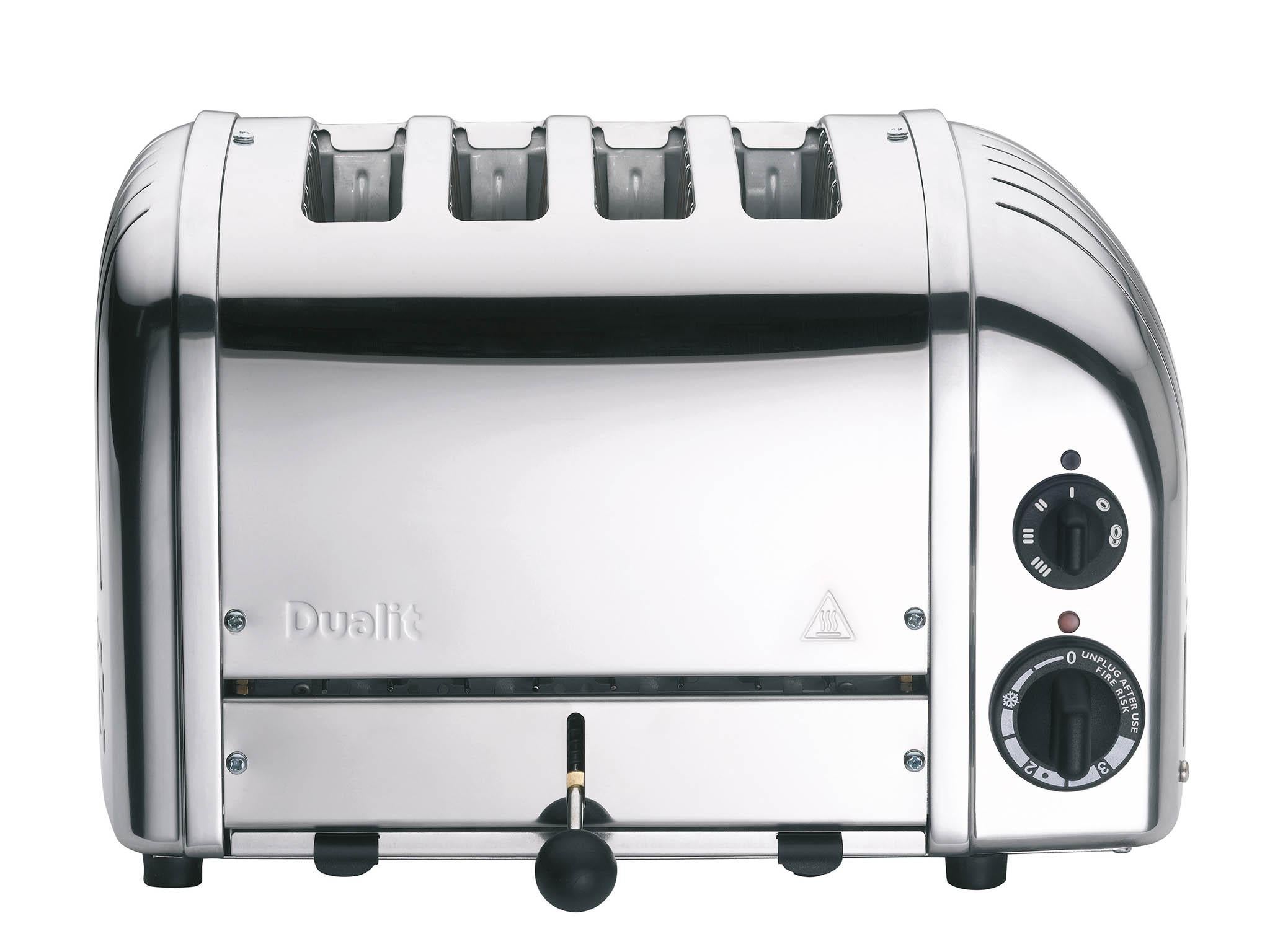 The four slot newgen toaster in polished, £195