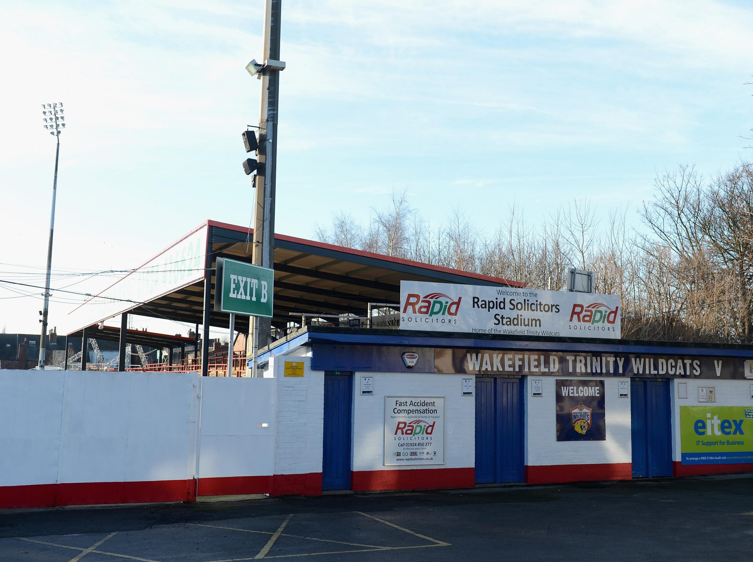 Wakefield have played on fields in the Belle Vue area since 1873
