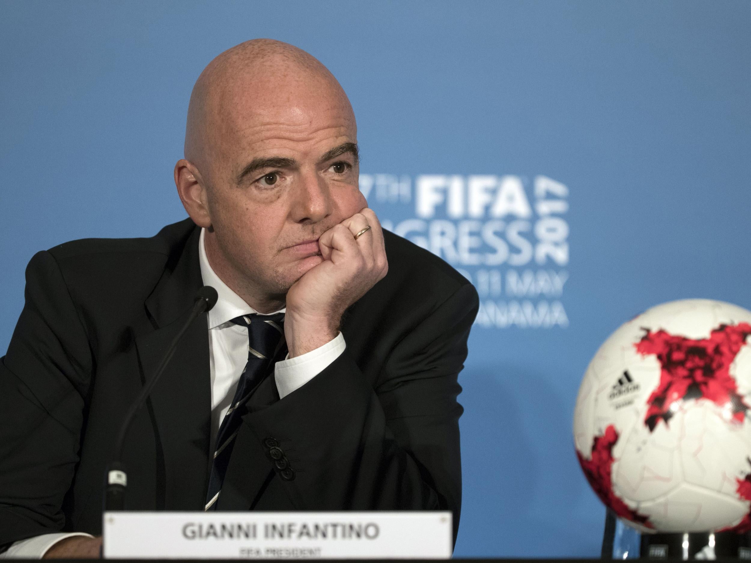 Infantino said 'Fifa-bashing' had become a sport in some countries