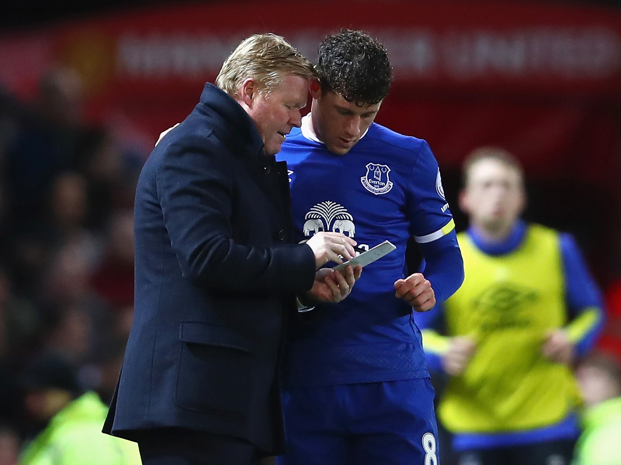 &#13;
Koeman has urged Barkley to sign a new deal &#13;