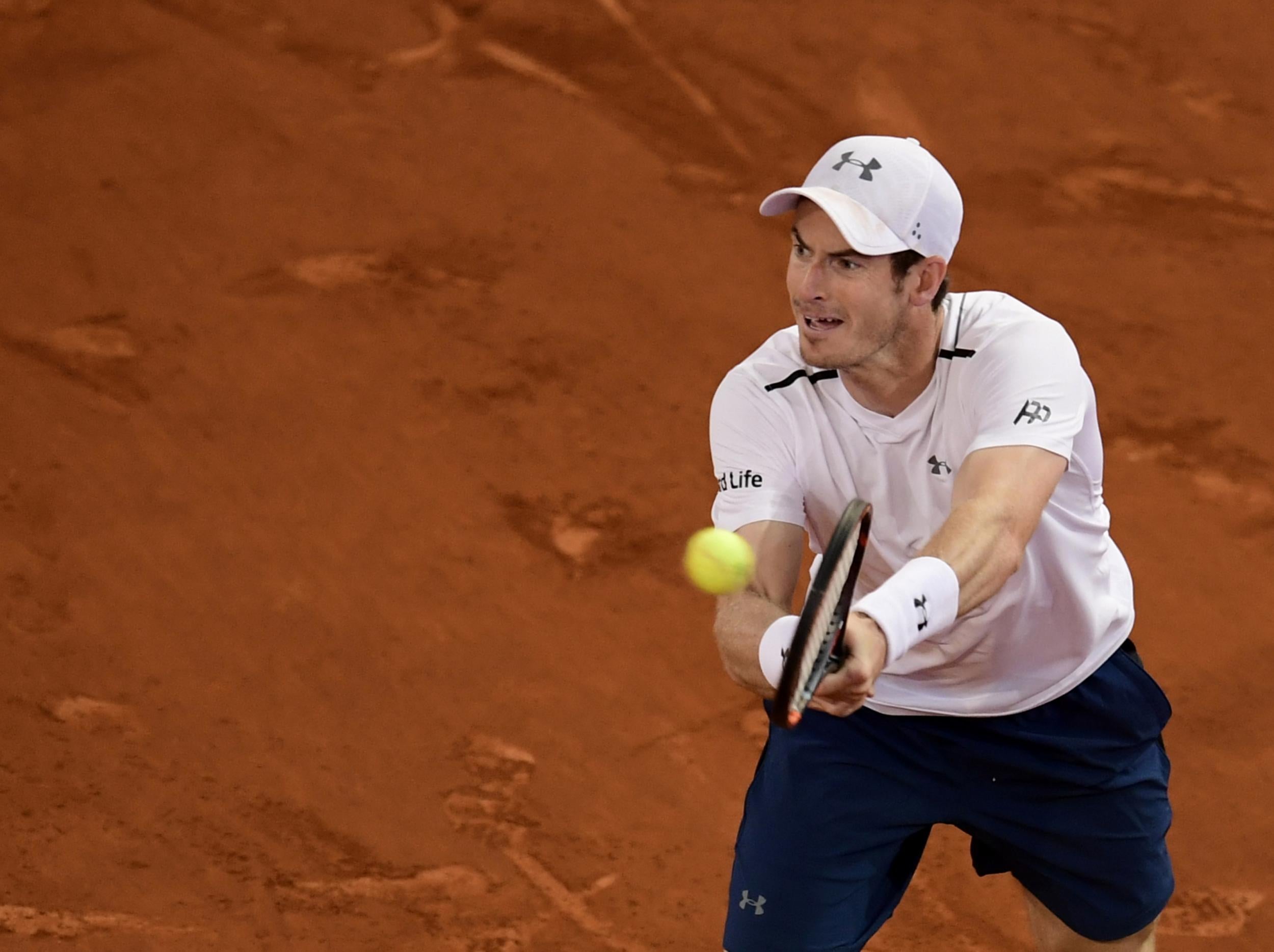 Murray made 55 unforced errors and failed to win a single break point