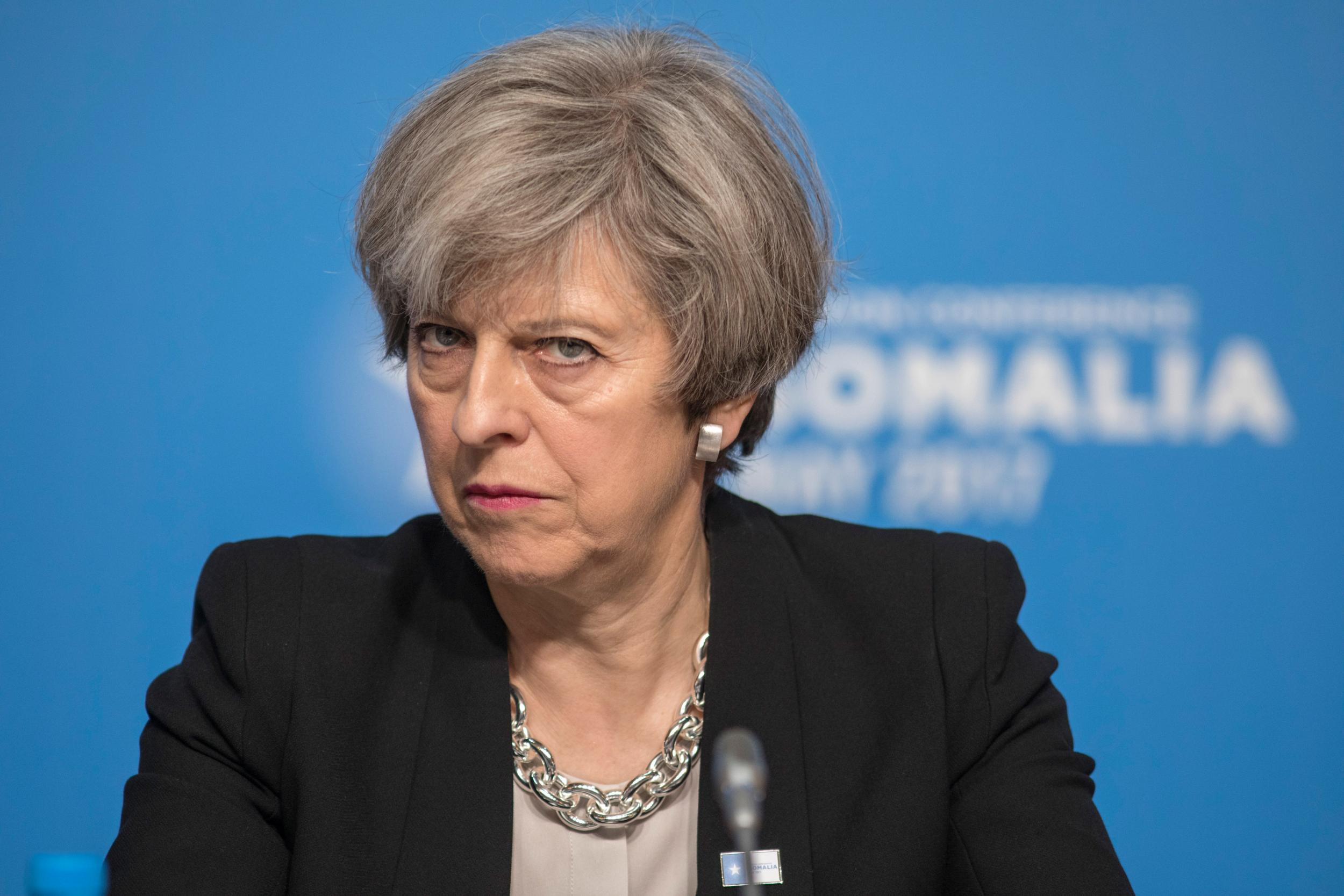 Theresa May has been accused of adopting Ukip's rhetoric and policies