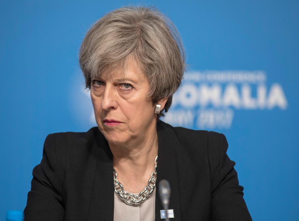 Theresa May has been accused of adopting Ukip's rhetoric and policies 