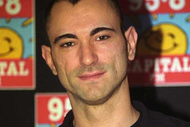 Robert Miles with his Capital Radio London Award for Best Dance Single 1996, which he won for ‘One on One’