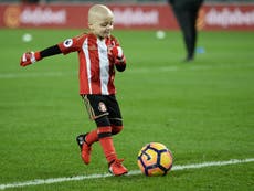 Bradley Lowery to be honoured at Sports Personality of the Year awards