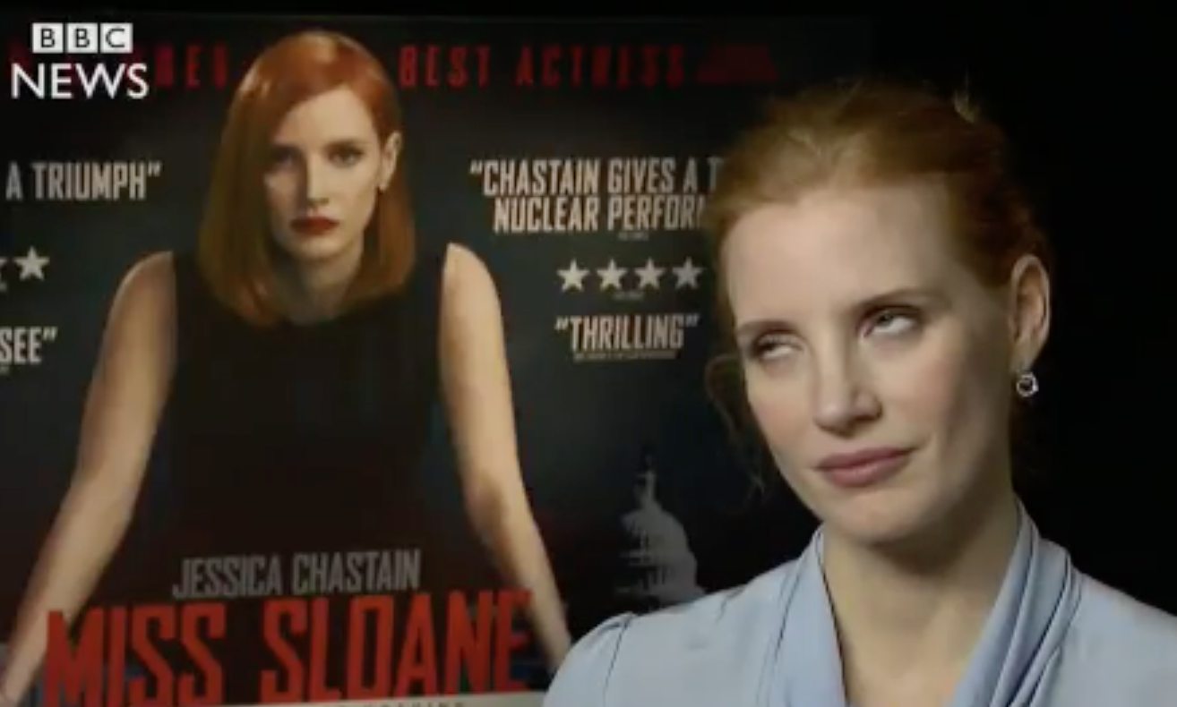 Jessica Chastain has no time for Johnny Depp's on-set antics - The Independent