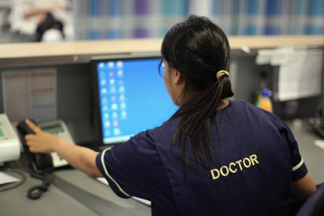NHS computers have been taken over by hackers at dozens of UK hospitals