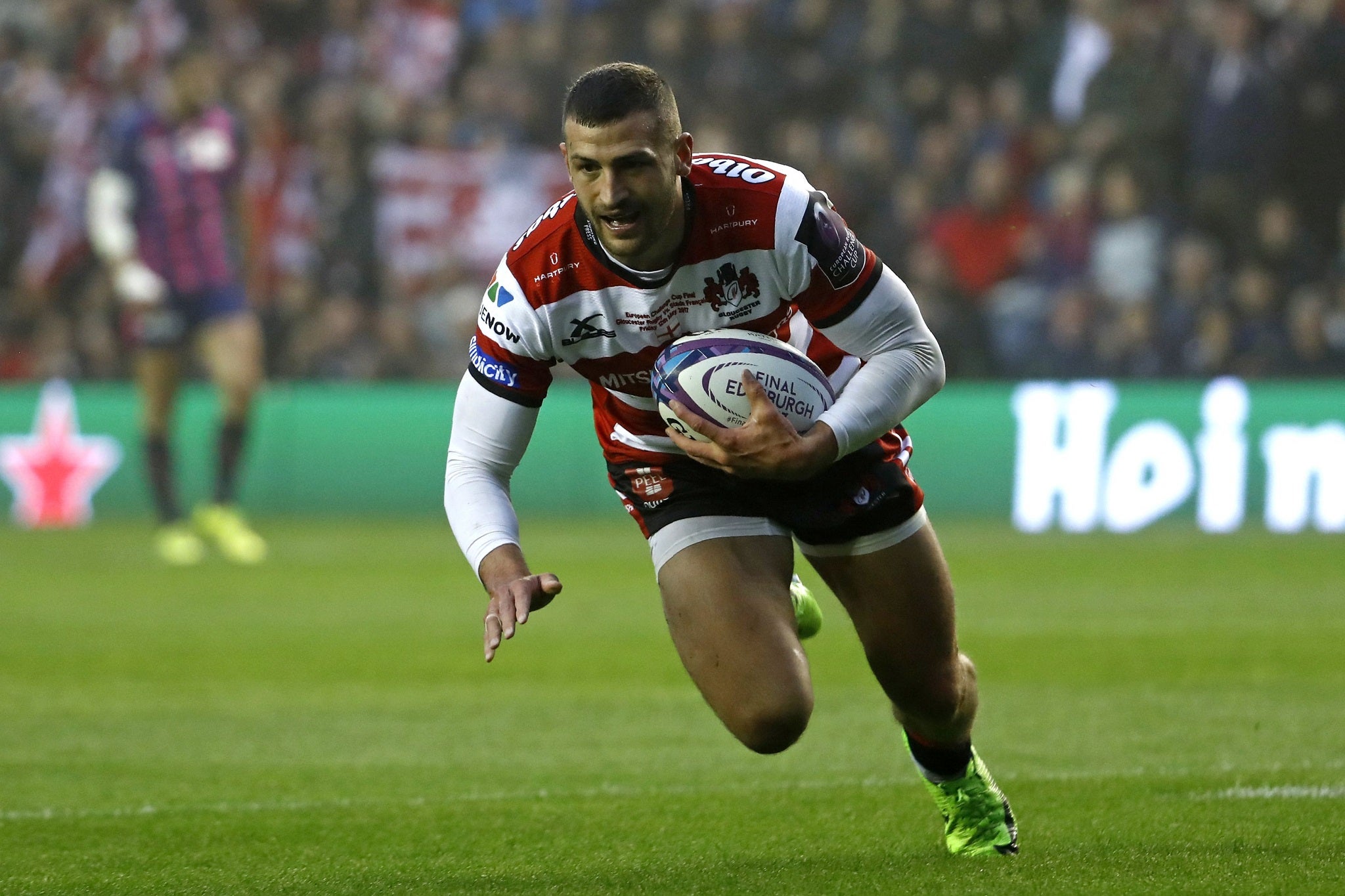 Jonny May gave Gloucester the dream start with an interception try in the 14th minute