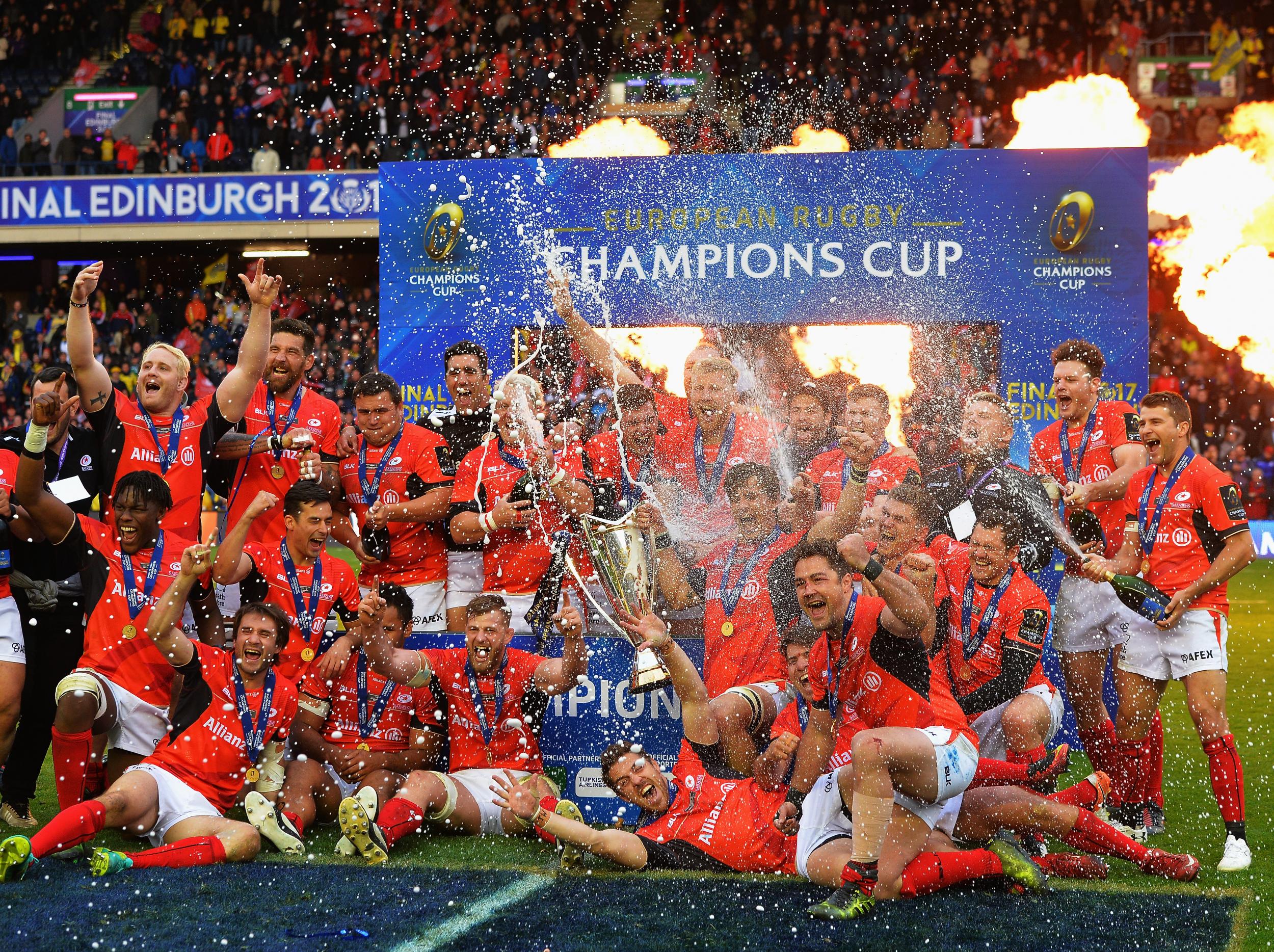 Saracens have won the Champions Cup for the past two seasons