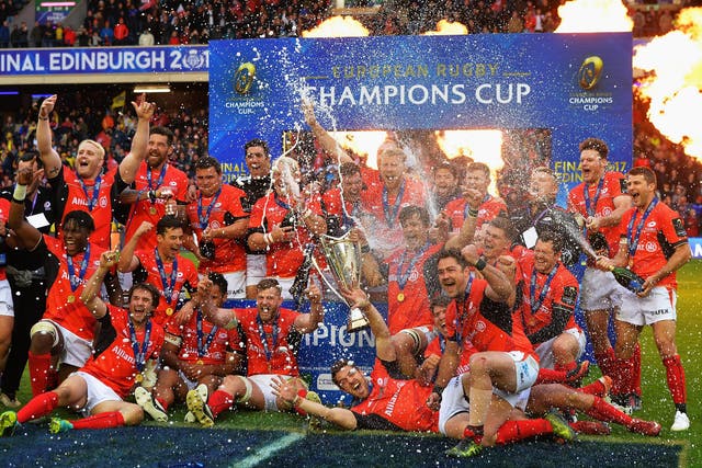 Saracens have won the Champions Cup for the past two seasons