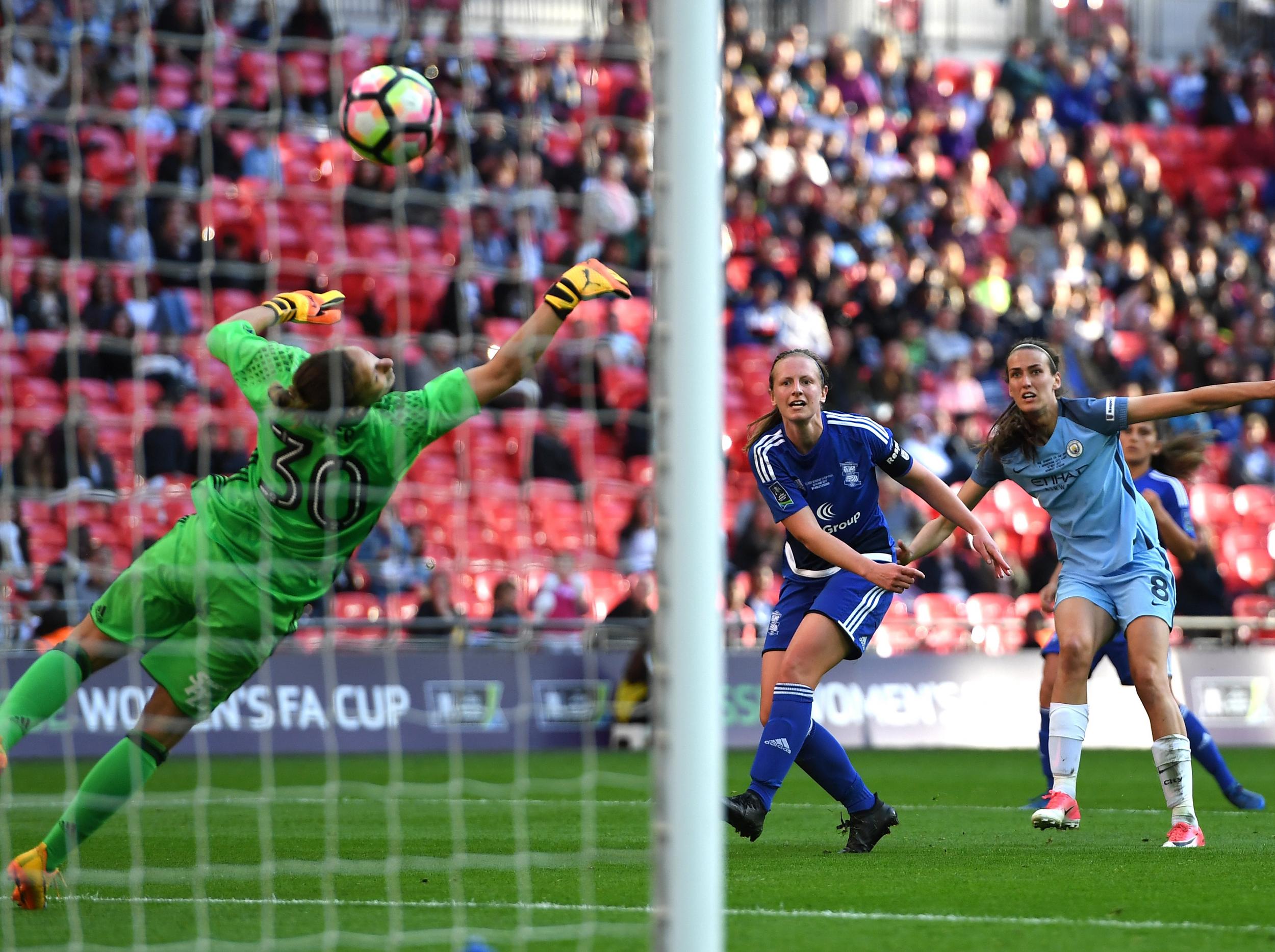 Scott scored a superb fourth goal for City