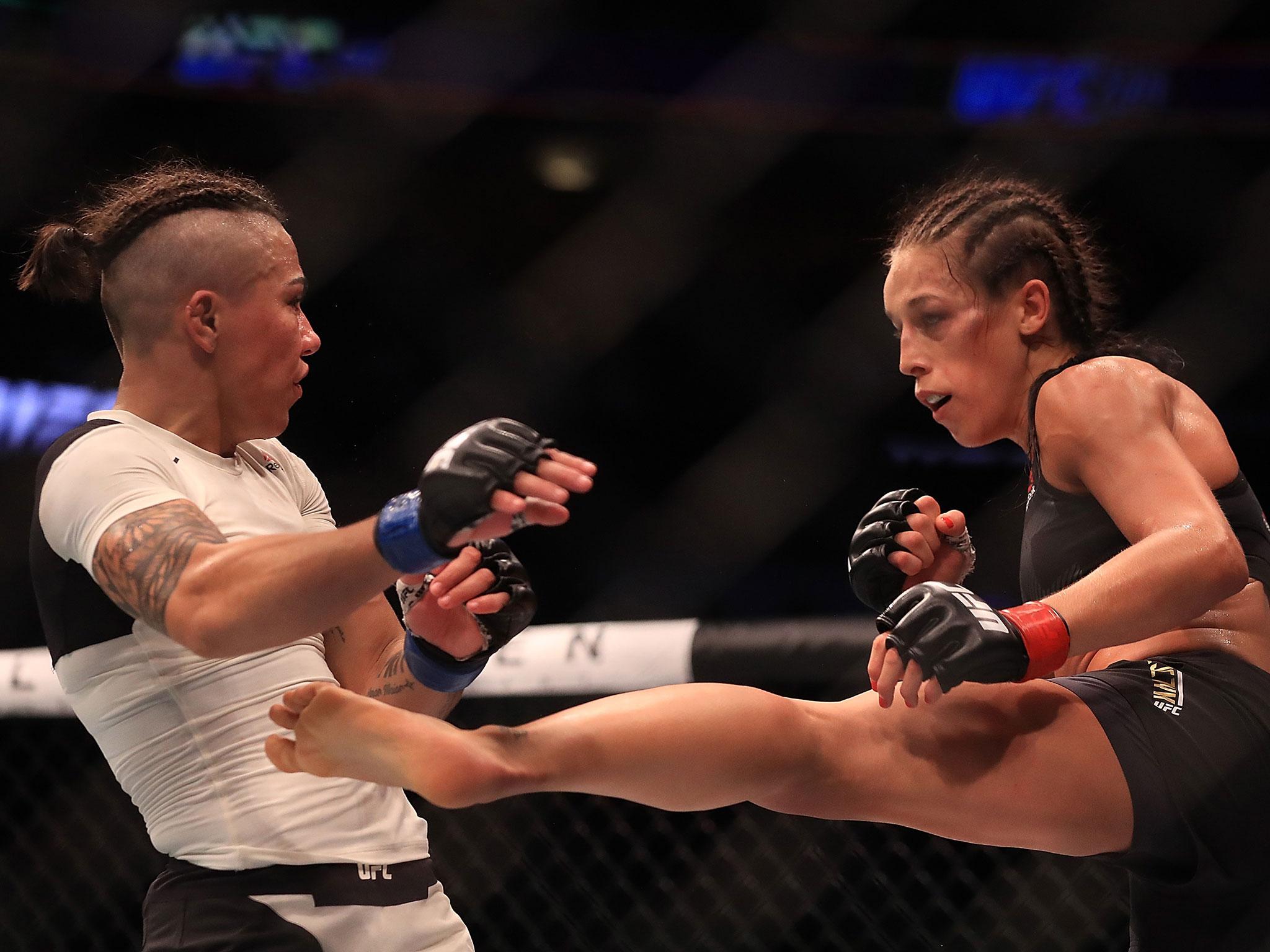 &#13;
Jedrzejczyk defeated Andrade &#13;