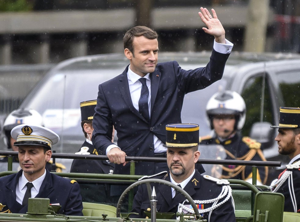 Emmanuel Macron Insists France Is On The Verge Of A Great Renaissance As He Takes Power The Independent The Independent