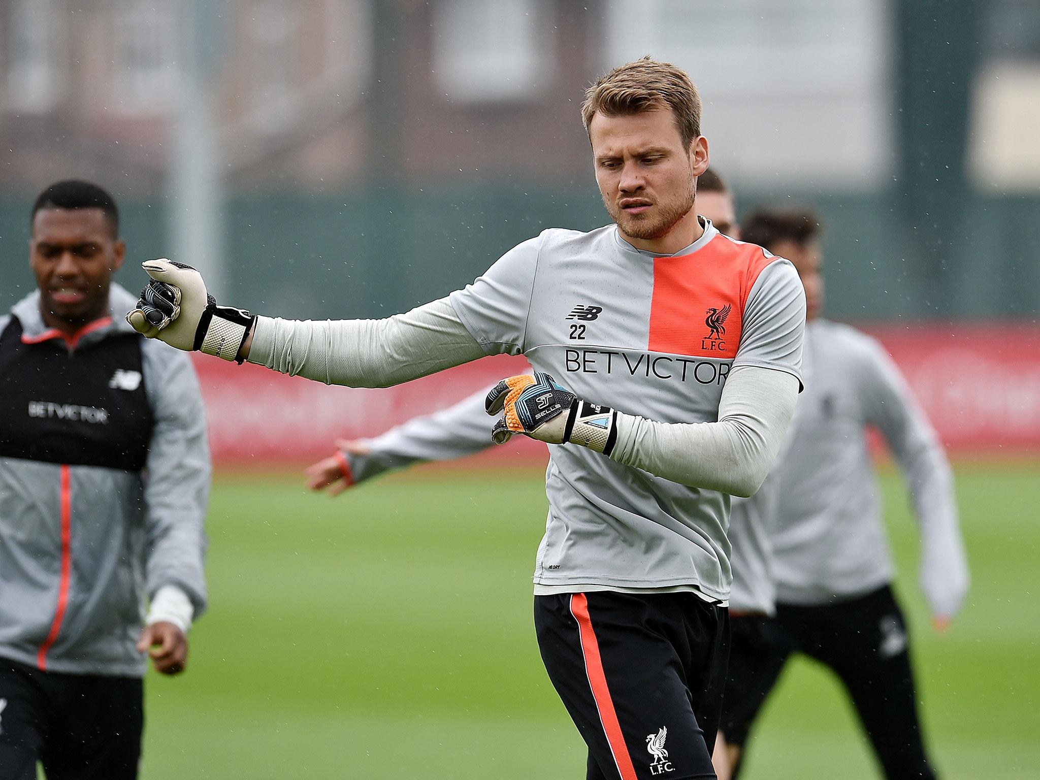 &#13;
Mignolet was told on Saturday after training that he would be rested (Getty)&#13;