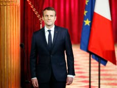 Emmanuel Macron insists France is 'on verge of a great renaissance'