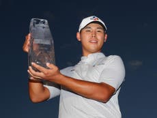Kim becomes youngest-ever Players Championship winner