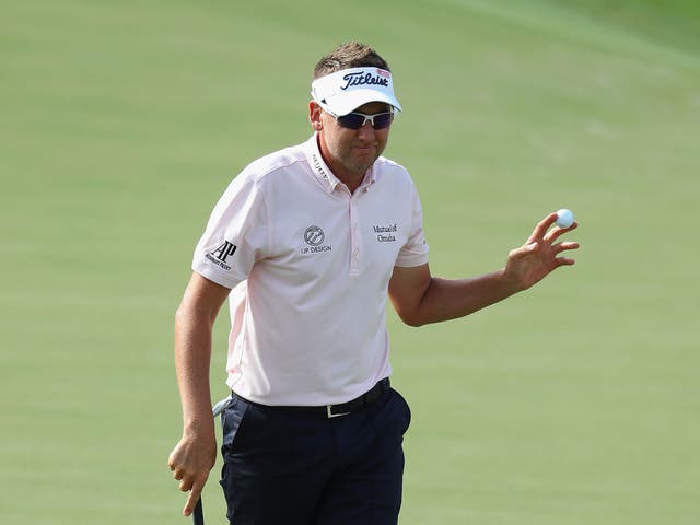 Ian Poulter finished second at the Players Championship behind winner Si Woo Kim