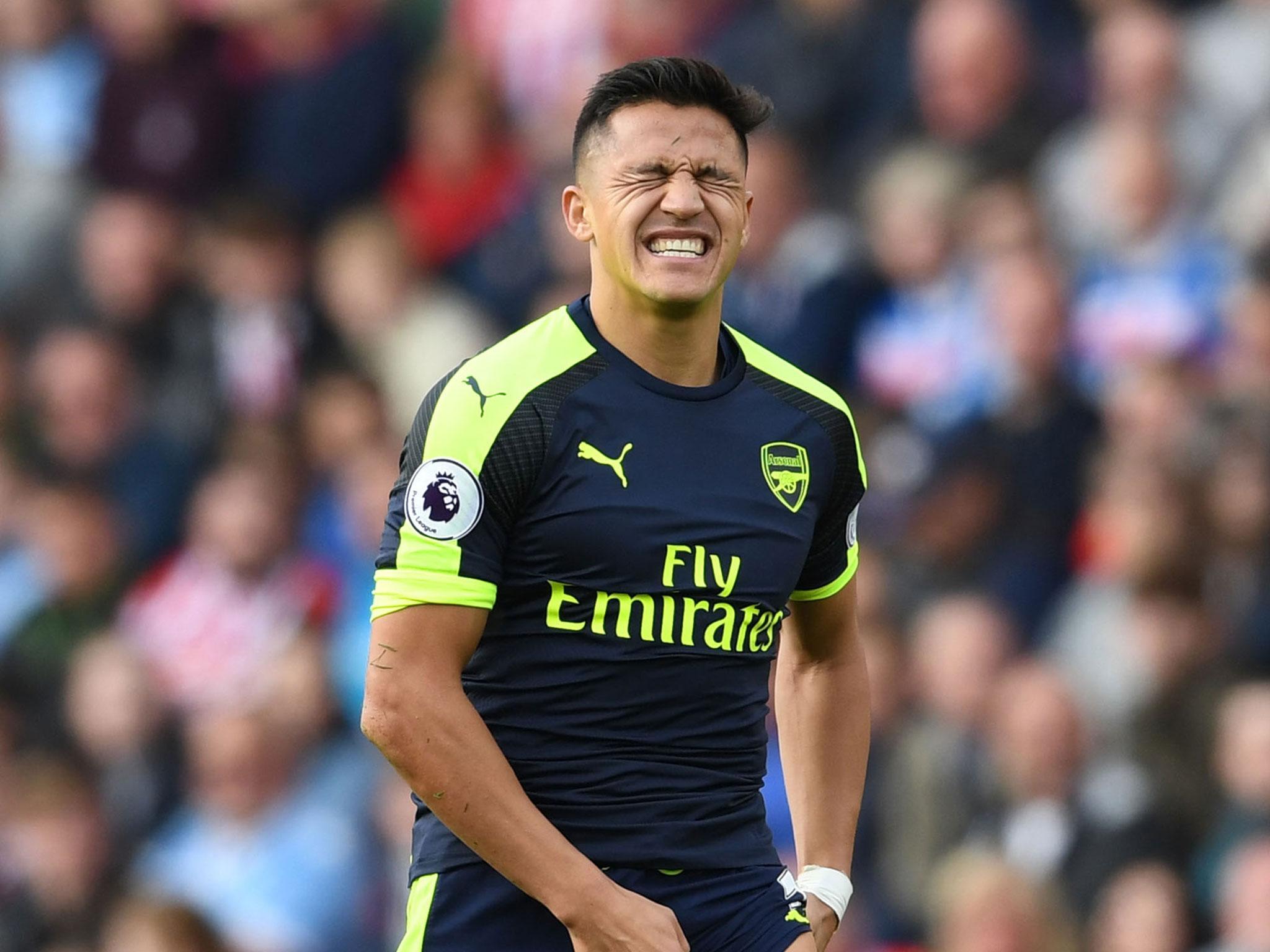 Alexis Sanchez could miss Arsenal's game with Sunderland