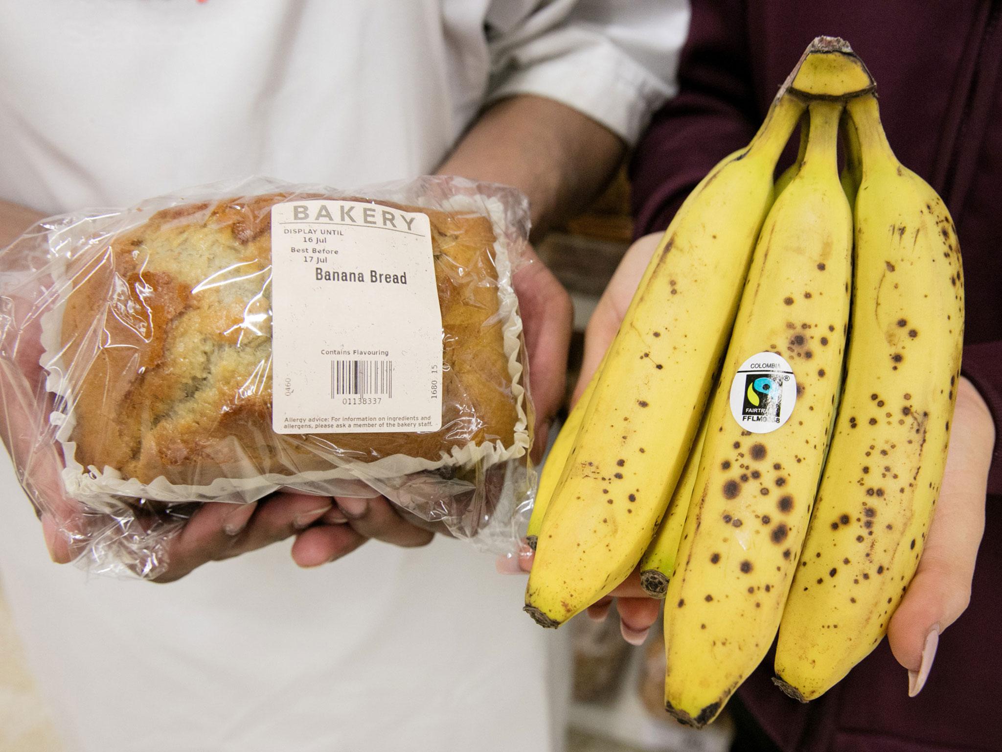 Figures show that UK households bin 1.4 million bananas every day