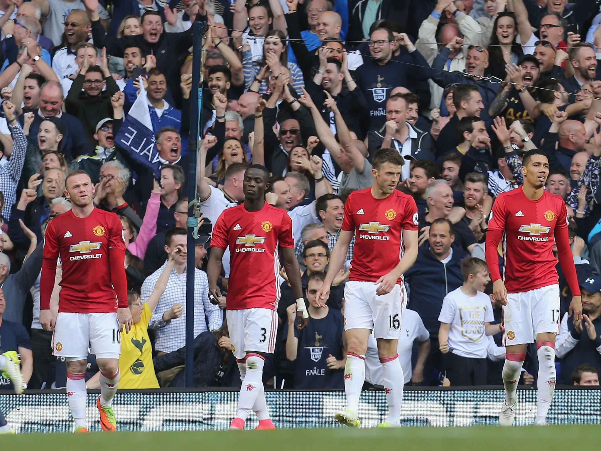 Manchester United showed just how far they've fallen in their meek defeat to Tottenham