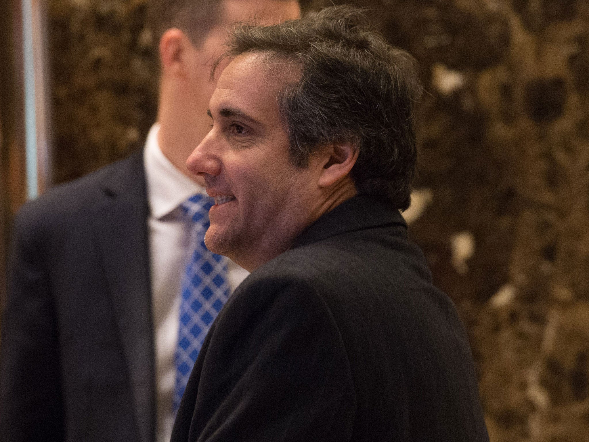 Attorney Michael Cohen at Trump Tower