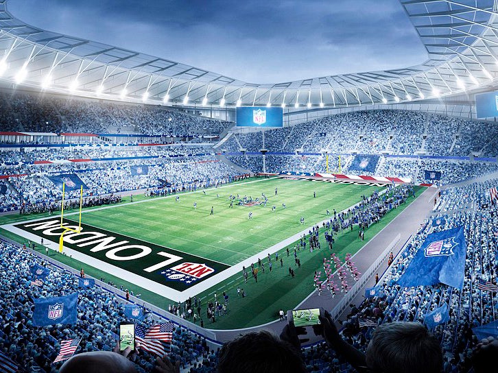Tottenham's new stadium will also host NFL matches