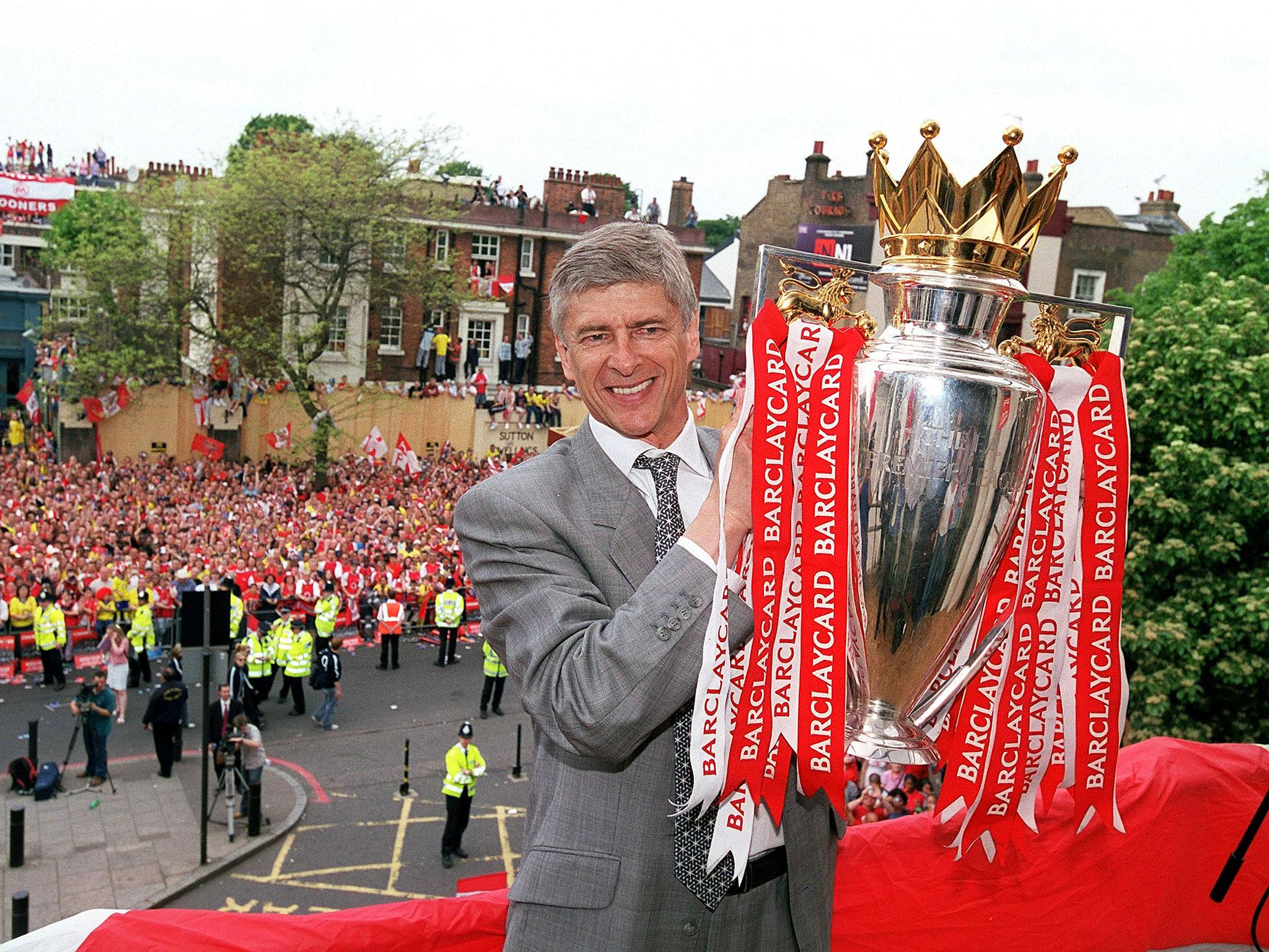 Arsene Wenger assembled his greatest-ever side in 2004