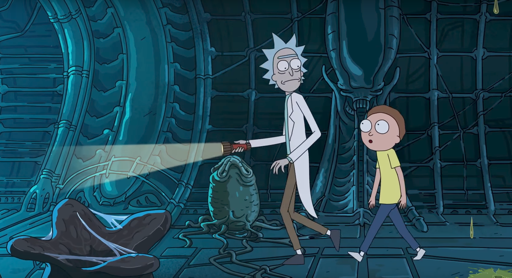 Rick and Morty spoof Alien: Covenant in latest teaser | The Independent