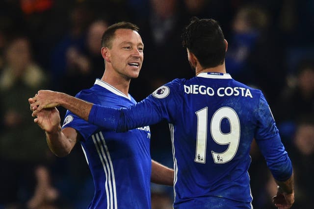 Terry and Costa have both been linked with moves to China