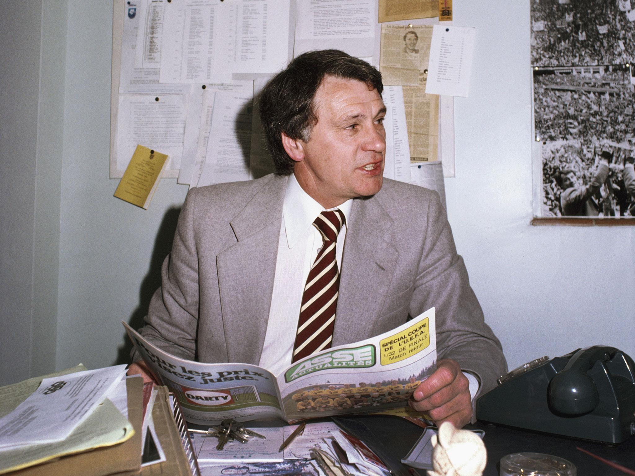 Bobby Robson guided Ipswich to two second place finishes