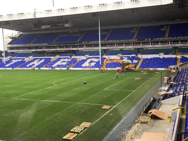 Tottenham's new stadium will be ready for the 2018/19 season