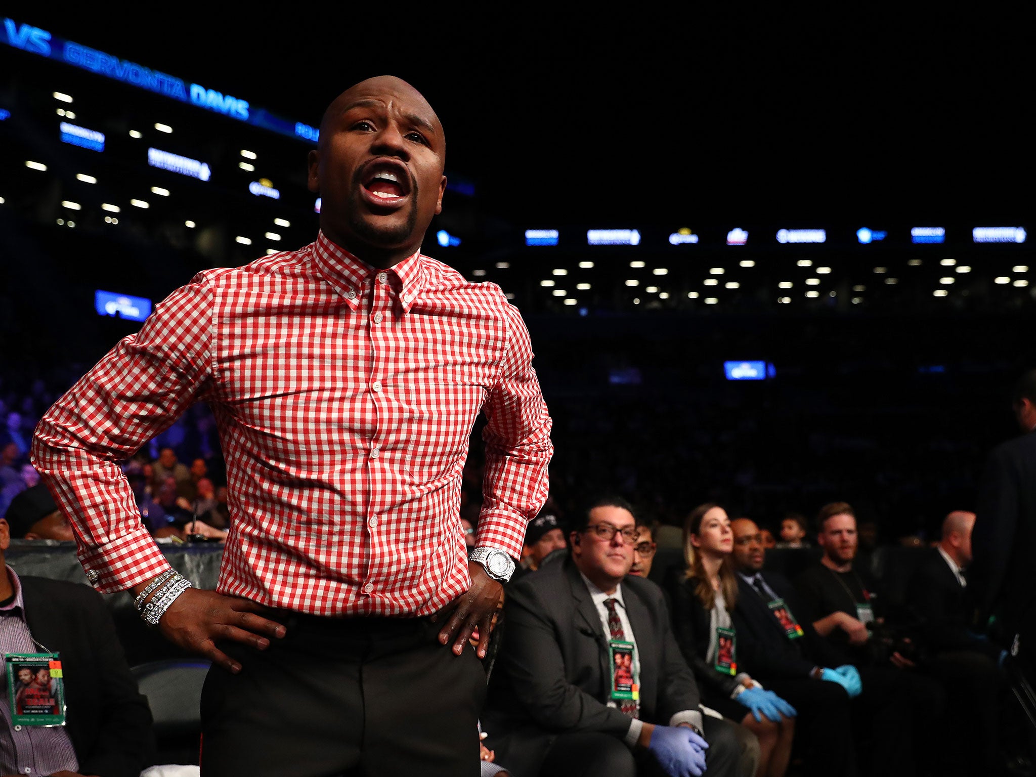 Floyd Mayweather helped bring direction to Davis' career