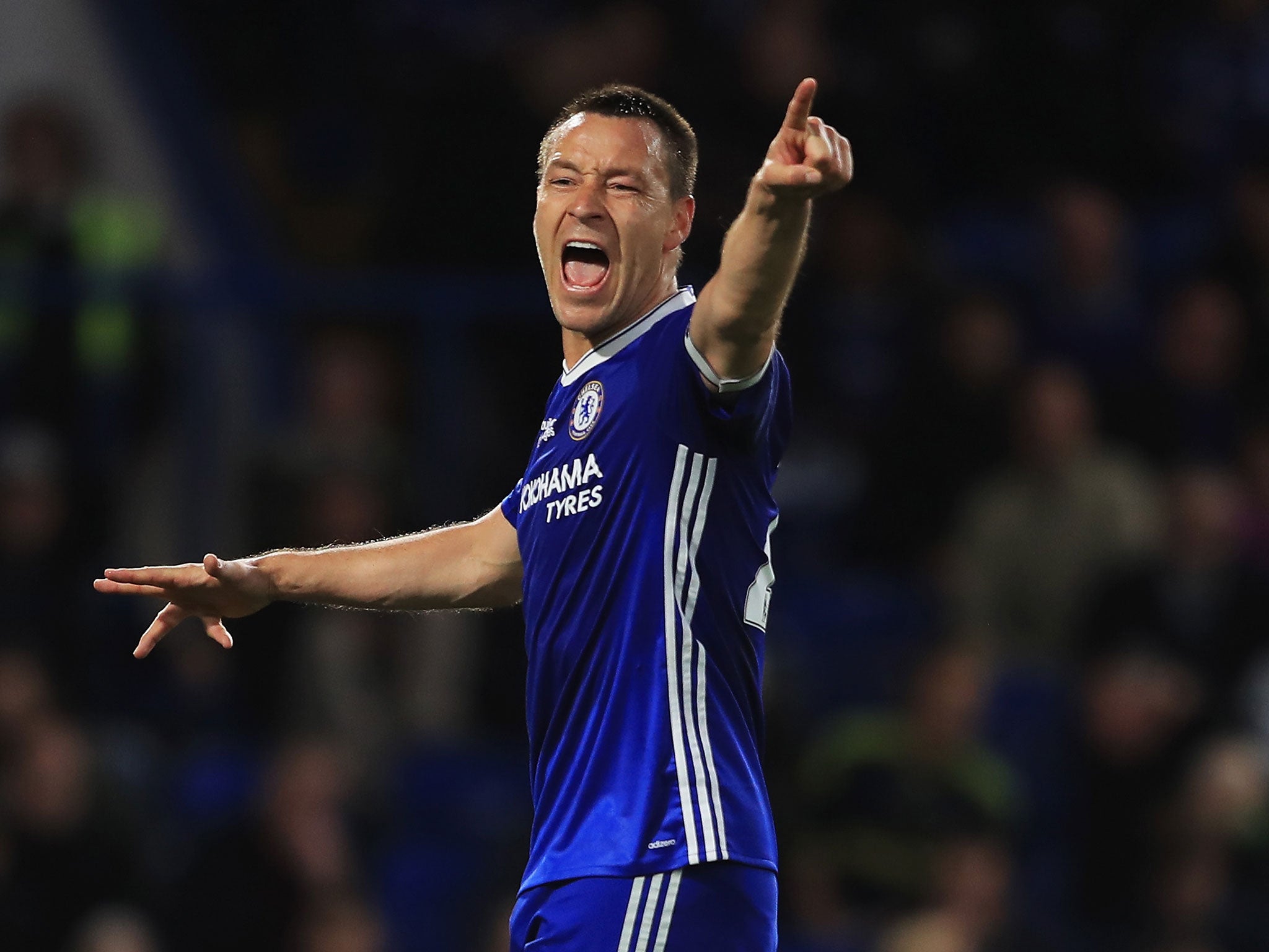 John Terry returned to Conte's starting XI