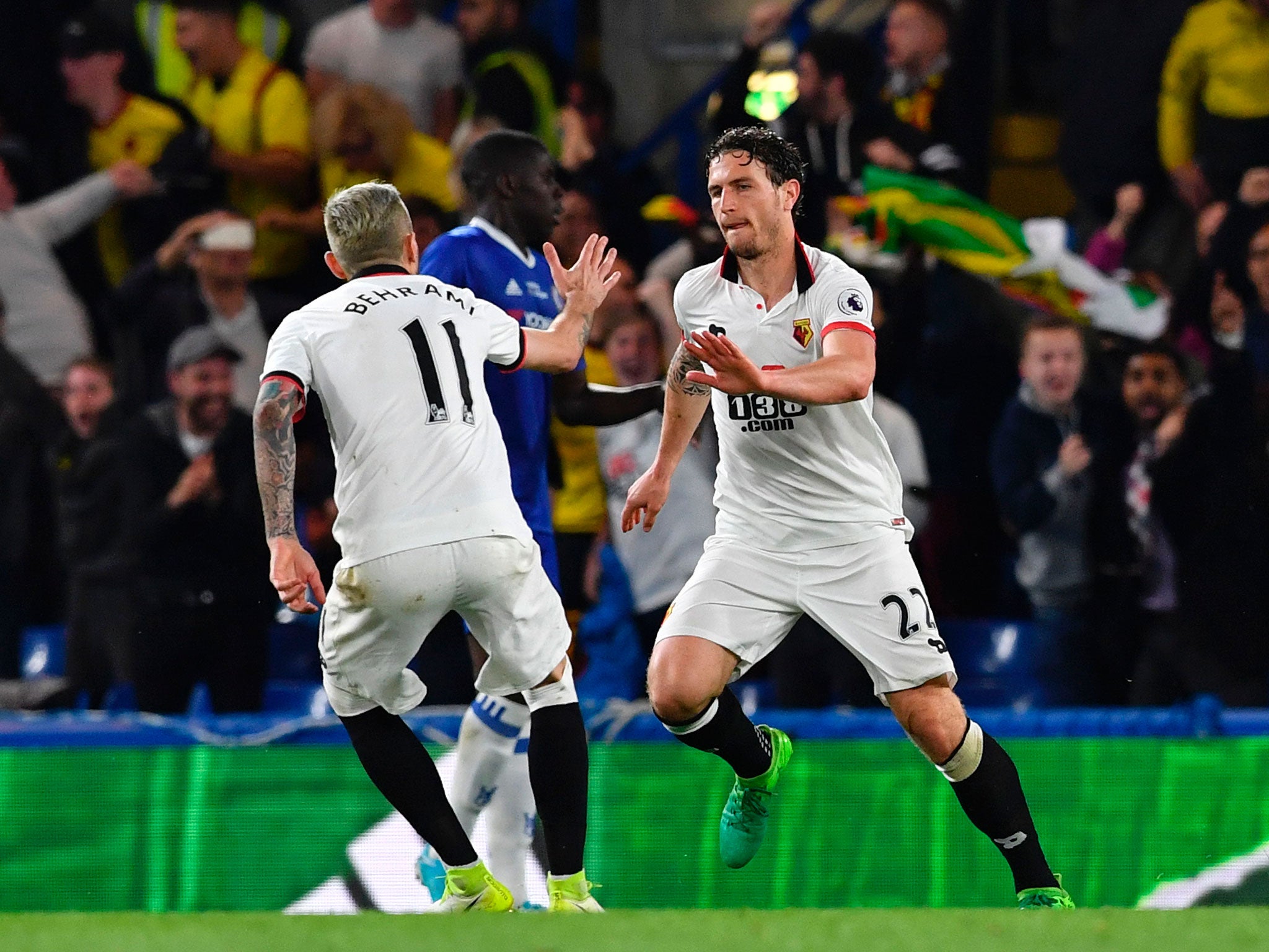 Daryl Janmaat scored Watford's second